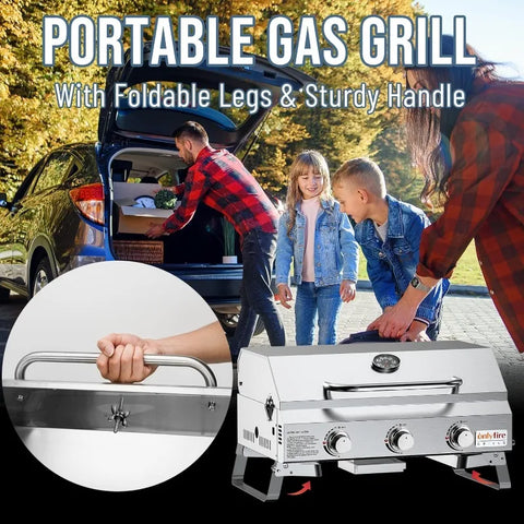 Onlyfire 3-Burner Gas Grill